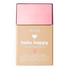 Hello Happy - Podkład do twarzy o kryciu od lekkiego do średniego